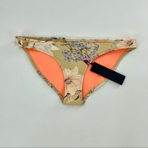NWT TRIANGL Neoprene Floral Bikini Bottoms